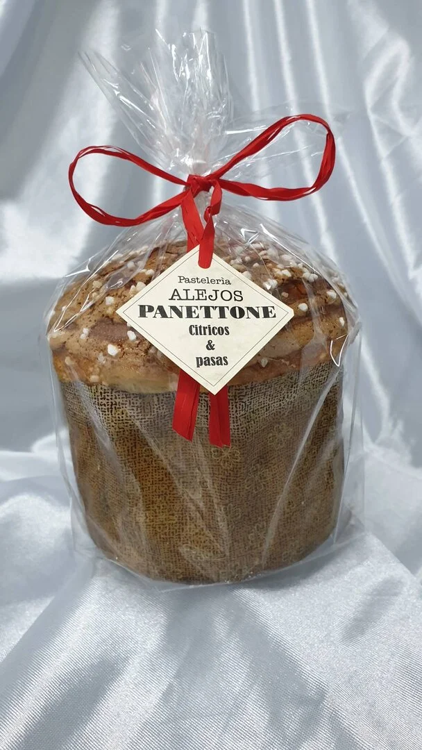 Panettone de Pasas y citricos 500 g.